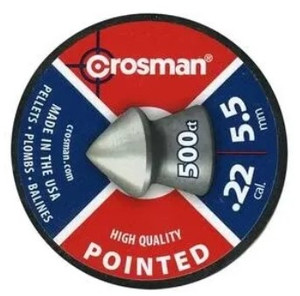 .22 CROSMAN POINTED PELLET 14.3GR (500) .22 CROSMAN POINTED PELLET 14.3GR (500)