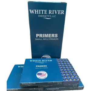 SMALL RIFLE PRIMERS WHITE RIVER ENERGETICS 100