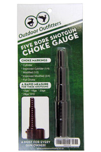 FIVEBORE SHOTGUN CHOKE GAUGE