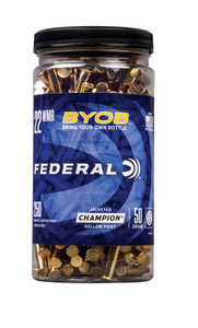 22WMR 50GR JHP FEDERAL BOTTLE 250 ROUNDS 22WMR 50GR JHP FEDERAL BOTTLE 250 ROUNDS