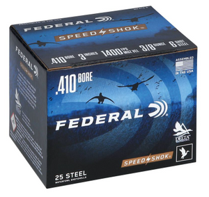 410G FEDRAL SPEEDSHOK STEEL 3'' 25ROUND