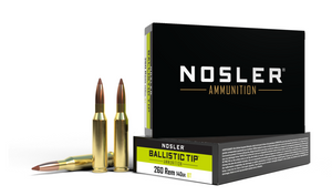 260REM 140GR BALLISTIC TIP NOSLER 20 ROUNDS 260REM 140GR BALLISTIC TIP NOSLER 20 ROUNDS