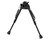 UL SERIES S TACTICAL LOW NOTCHED LEG SWIVEL BIPOD