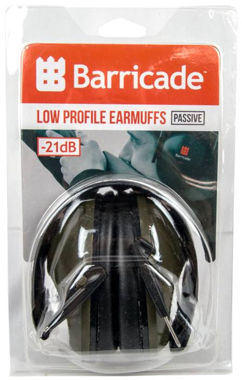 BARRICADE LOW PROFILE EARMUFF
