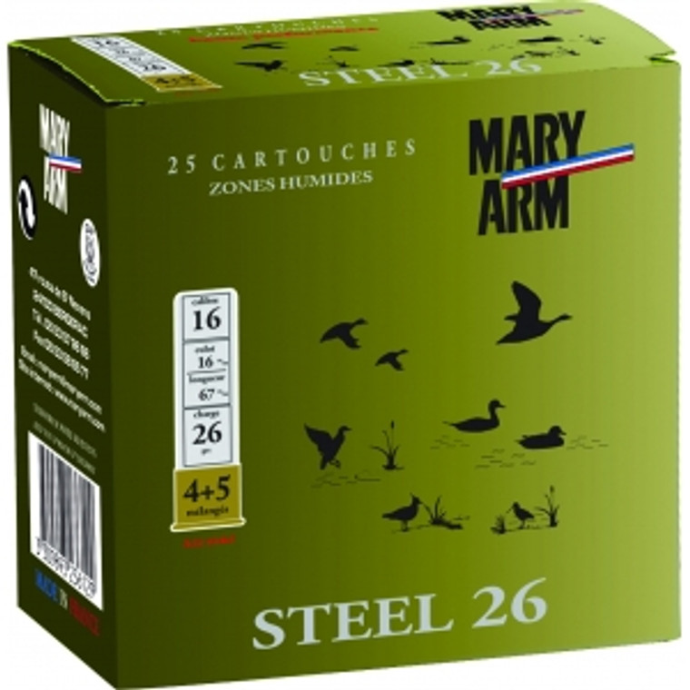 16G MARYARM STEEL 2.5' 26GR