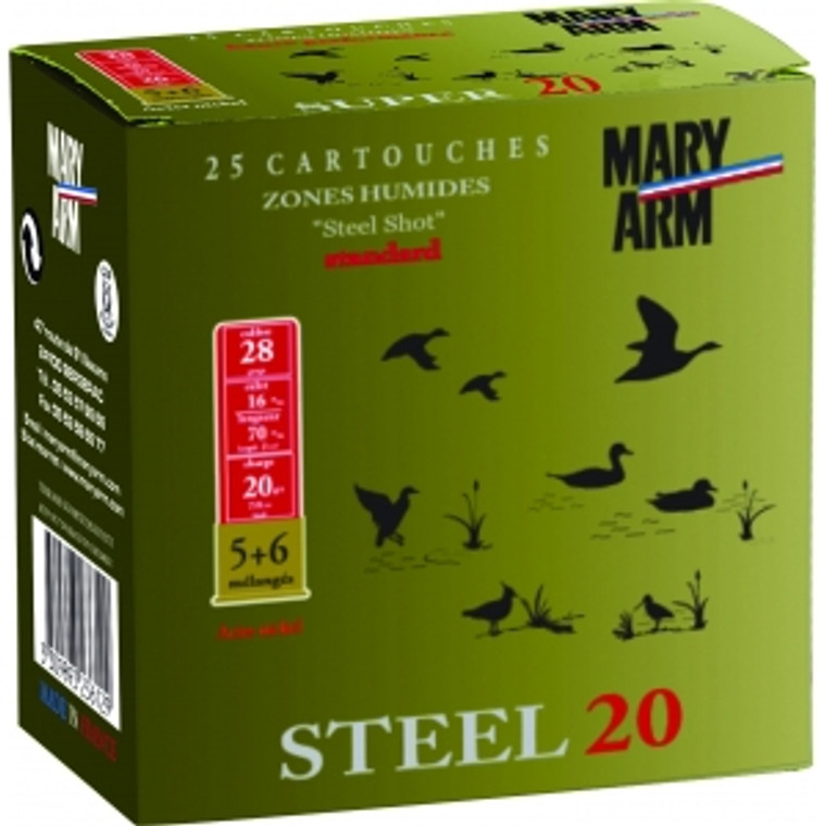 28G MARYARM STEEL 2.75' 20GR