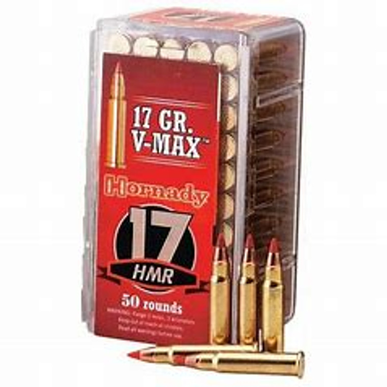 17HMR 17GR VMAX 50 HORNADY