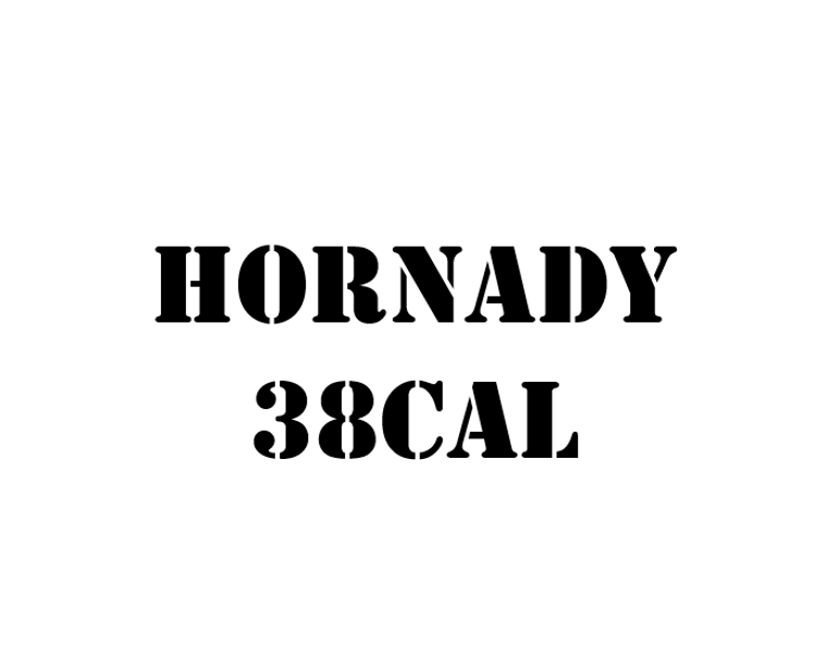 Hornady 38cal Projectiles
