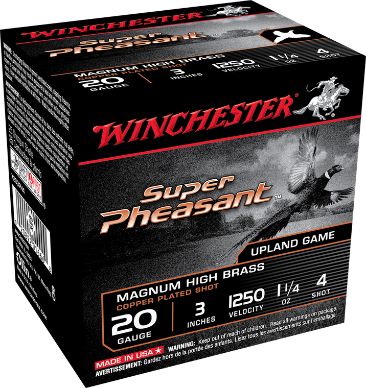 20G Winchester Super Pheasant 36gr 3" 25 rounds