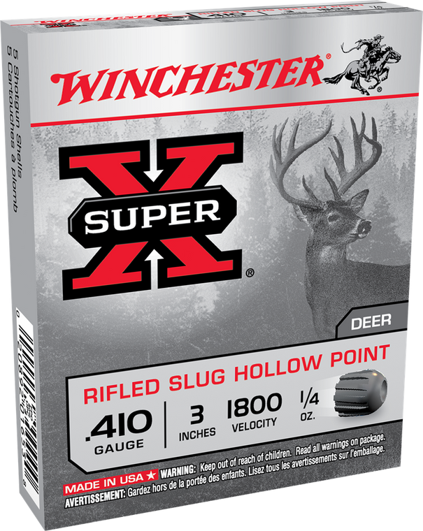 410G WINCHESTER SUPERX 3'' SLUG 1/4 oz 5 rounds