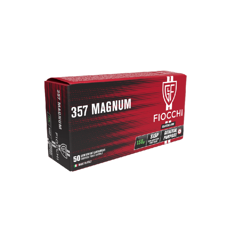 357 MAG 158gr SJSP Fiocchi 50 rounds