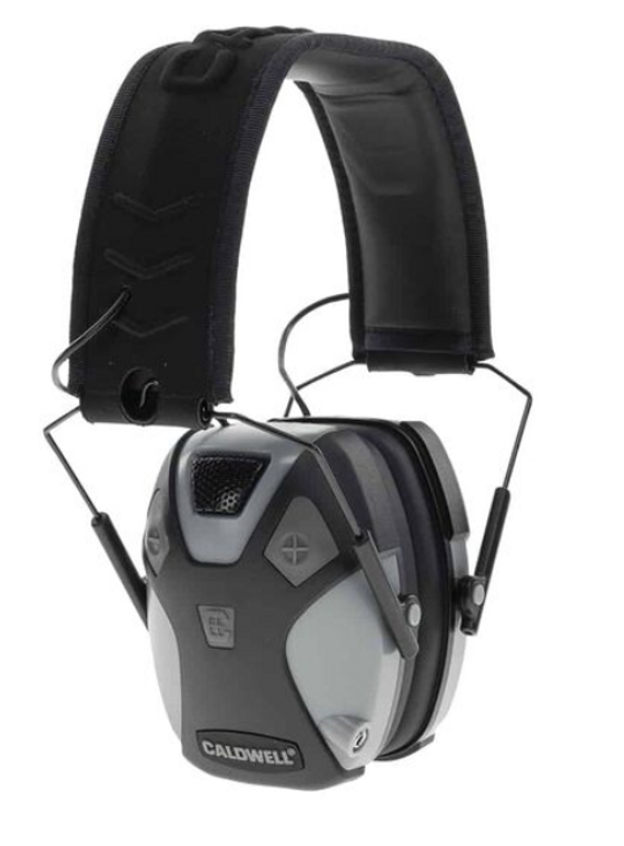 EMAX PRO SERIES ELECTRONIC EAR MUFFS - GREY
