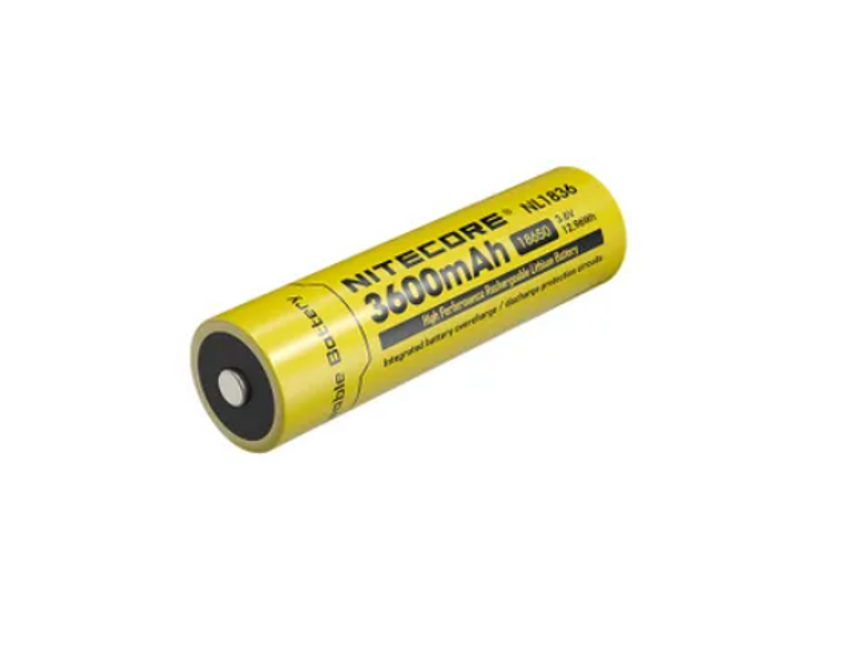 NITECORE LI-ION RECHARGEABLE 18650 BATTERY 3600MAH 3.6V