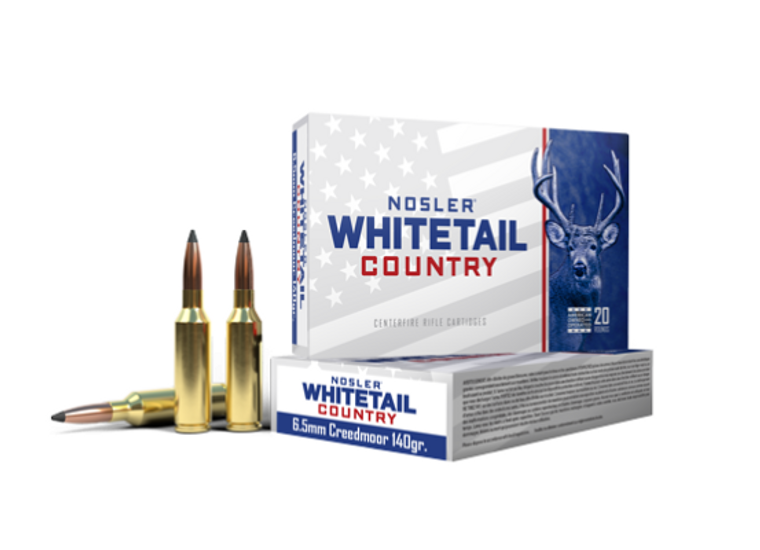 6.5 CREEDMOOR 140GR WHITETAIL COUNTRY 20 ROUNDS