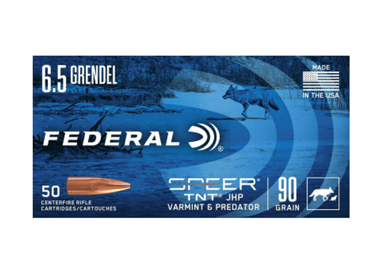 6.5 GRENDEL 90GR TNT JHP VARMINT PREDATOR