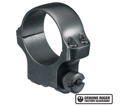 4B 30MM Medium Scope Ring with Blued Finish