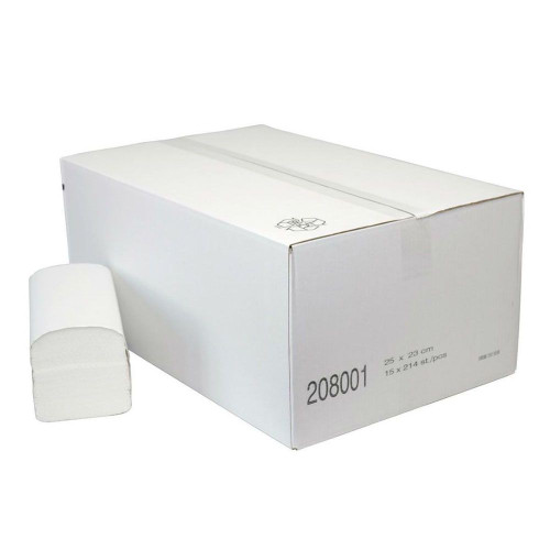 Z-Fold Handtowels - 2-Layer Cellulose
