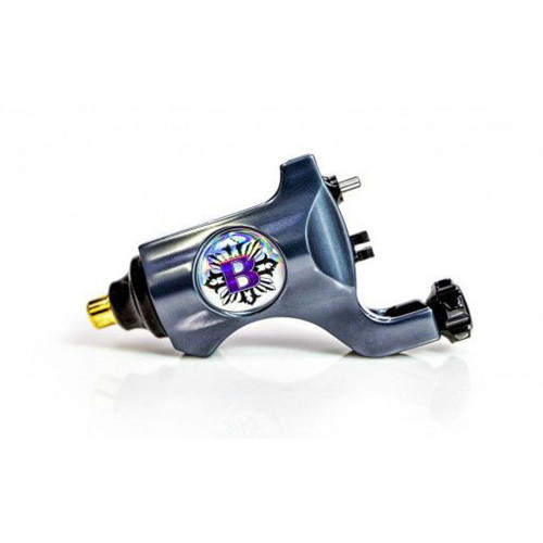 Bishop Rotary - V6 - Tattoo Machine - RCA - Gun Metal Grey