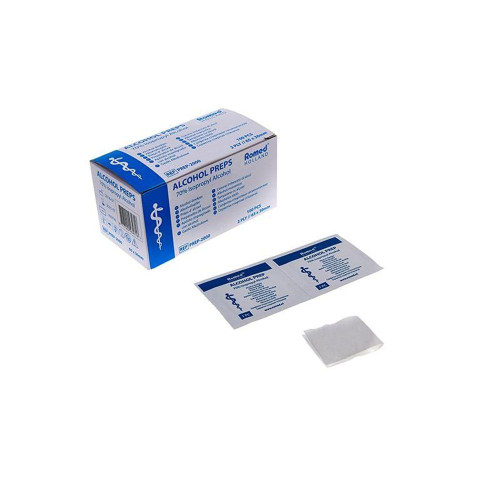 Romed - Alcohol Preps - Box of 100
