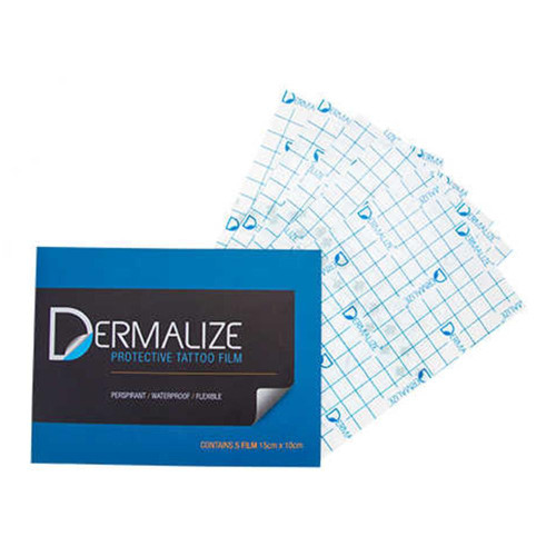 Dermalize - Protective Tattoo Film - Pre-Cut - Pack of 5