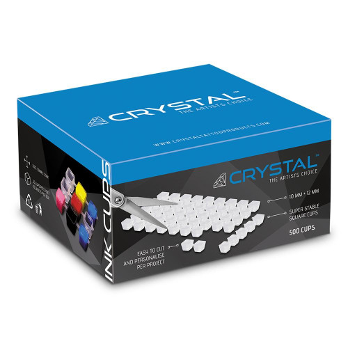 Crystal - Ink Cup Sheets - Transparent - 500 Cups