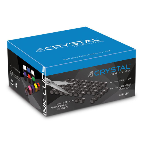 Crystal - Ink Cup Sheets - Black - 500 Cups
