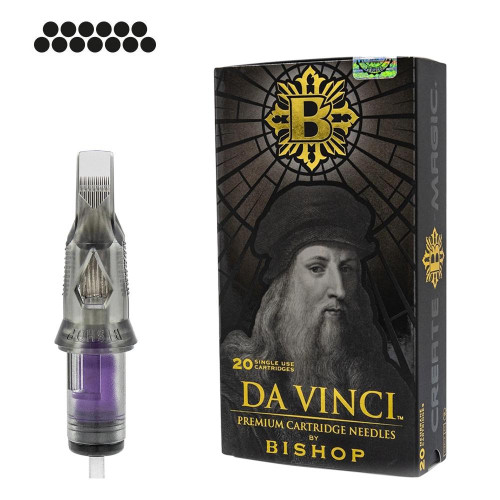 Bishop Rotary - Da Vinci v2 Cartridges - Magnums - Box of 20