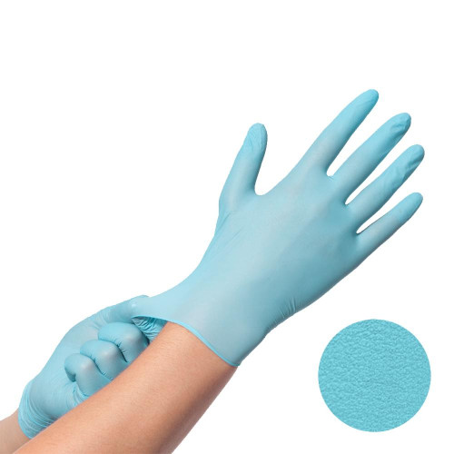 Comforties - Easyglide - Nitrile Gloves - Blue - Box of 100