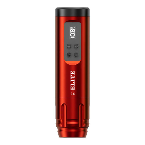 Elite - Fly V3 - Wireless Tattoo Machine - 3.5 mm - Red