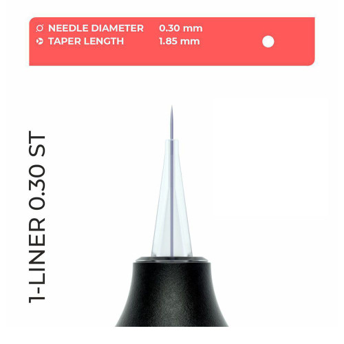 Artyst - H2 Cartridges - 01 Liner 0.30 mm Short Taper - 20
