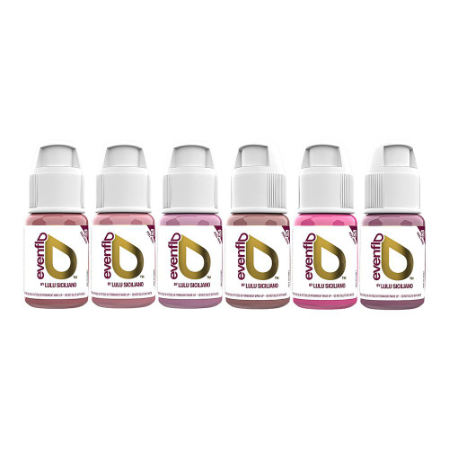 Perma Blend Luxe - Evenflo True Lips Set - 6 x 15 ml / 0.5 oz