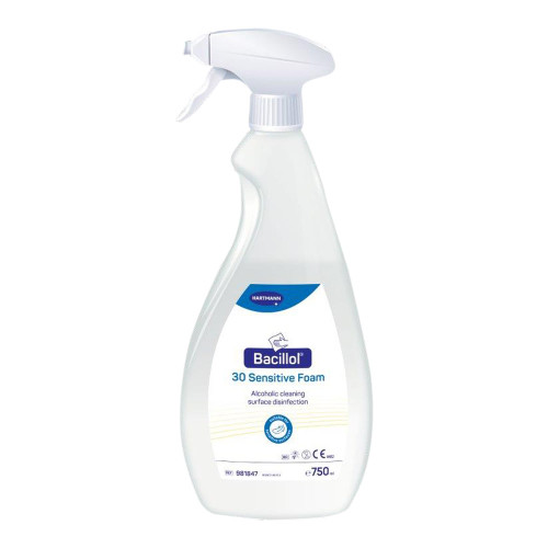 Hartmann - Bacillol - Sensitive Foam - Surface Disinfectant - 750 ml / 25.4 oz