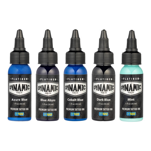 Dynamic Platinum - Lagoon Colour Set - 5 x 30 ml / 1 oz