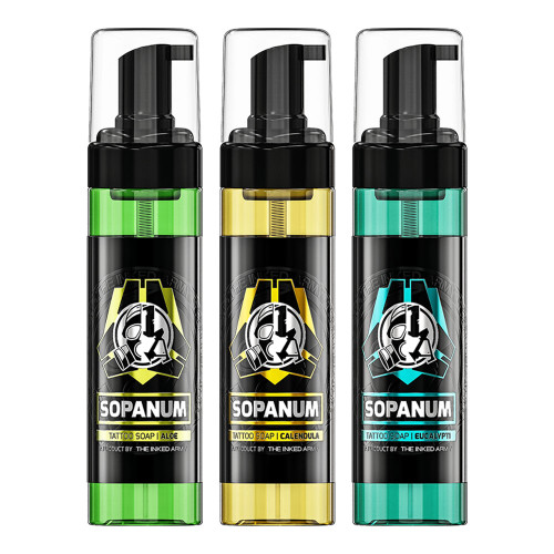 The Inked Army - Sopanum - Cleansing Soap - Foam - 200 ml / 6.8 oz