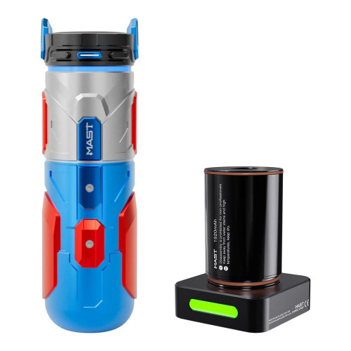 Dragonhawk - Mast Racer Pro - Wireless Tattoo Machine - Armour Edition - Blue