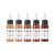 Xtreme Ink - Flesh Tone Colour Set - 5 x 30 ml / 1 oz