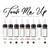 Nuva Colors - Scar Collection Set - 8 x 15 ml / 0.5 oz