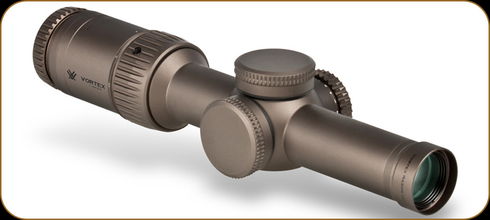 Vortex - Razor HD - Gen II-E - 1-6x24mm - SFP - VMR-2 MRAD Ret