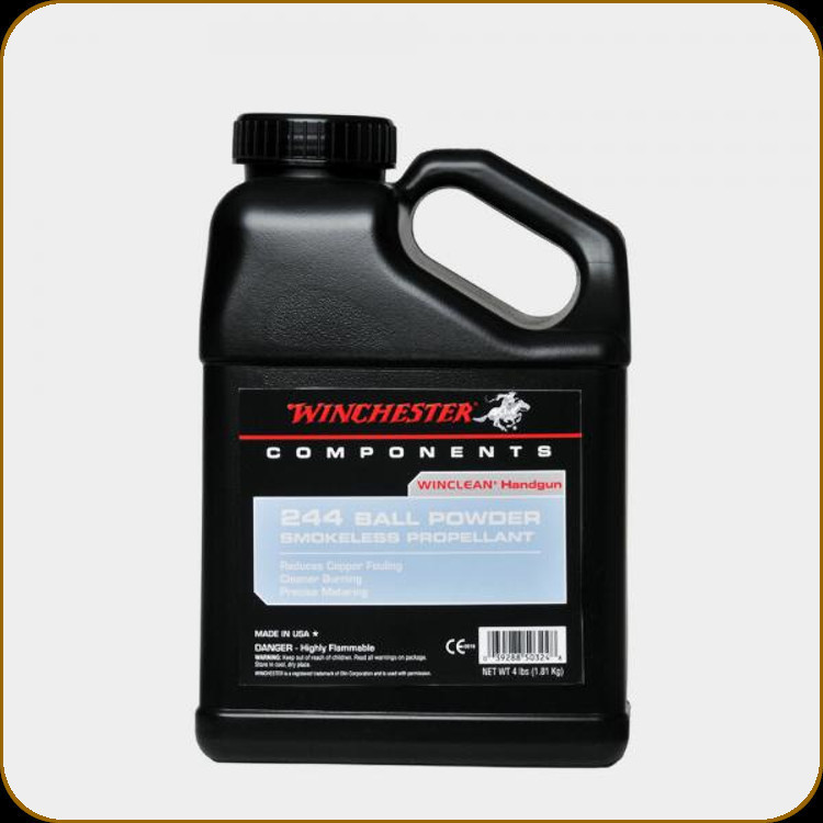 Winchester - 244 Smokeless Ball Powder - 4lbs - 2444 - Prophet River ...