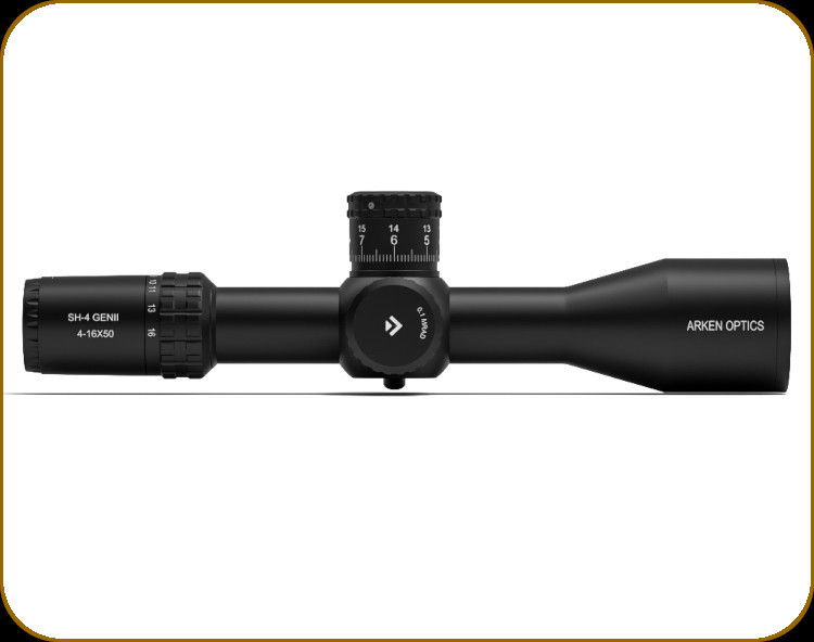 Arken Optics - SH4 Gen II - 4-16x50mm - FFP - 34mm Tube - Zero