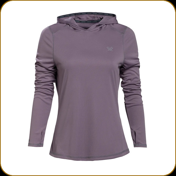 Vortex - Women's Sun Slayer Hoodie - Grey Ridge Purple - X-Small