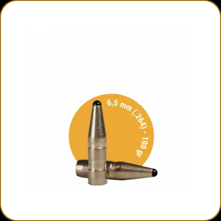 Fox Bullets - 6.5mm (.264) - 100 Gr - Classic Hunter - Lead-Free