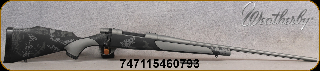 Weatherby - 6.5Creedmoor - Weatherguard Granite - Black w/Grey 