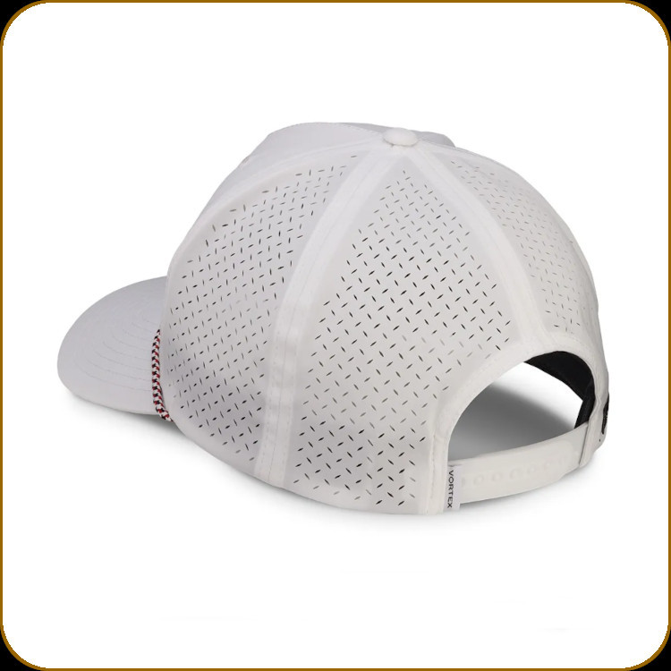 Vortex - Rope Script Logo Cap - White - 124-12-WHI - Prophet River