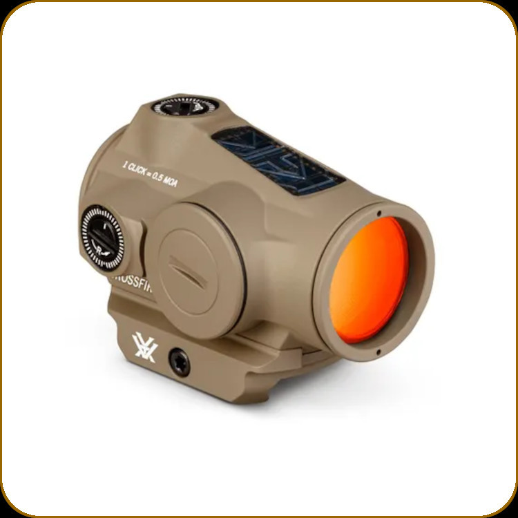 Vortex - Crossfire II - Solar Red Dot - 2 MOA - Bright Red Dot