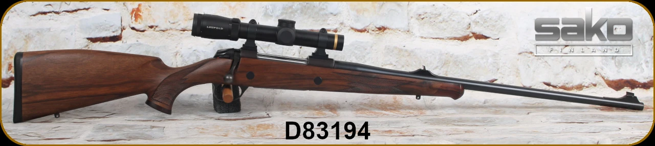 Consign - Sako - 375H&HMag - 85 Bavarian - Grade AA Walnut Stock w ...