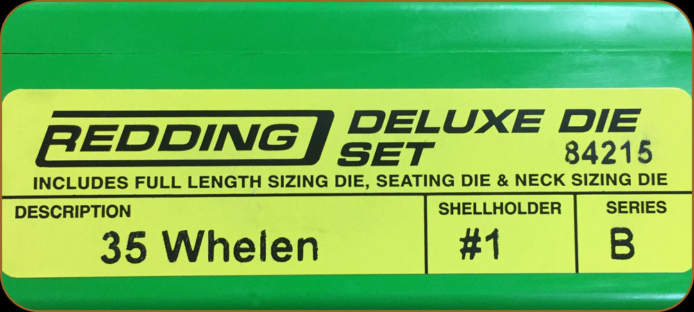 RCBS .35 Whelen 2-Die Set – Polished & Heat Treated Steel Reloading Dies
