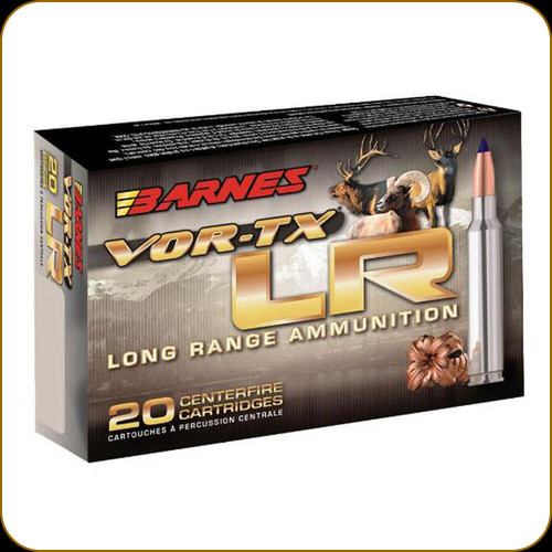 Barnes - 375 RUM - 270 Gr - VOR-TX Long Range - LRX Boat Tail - 20ct - 29067