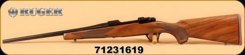Ruger - M77 - 223Rem - Hawkeye Compact, Wd/Bl, 12.5" LOP, 16" Bbl (Model: 37137)