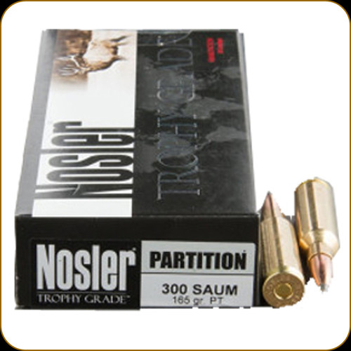 Nosler - 300 SA Ultra Mag - 165 Gr - Trophy Grade - Partition - 20ct - 60061